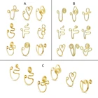 1 комплект, кольцо для имитации кольца в носу