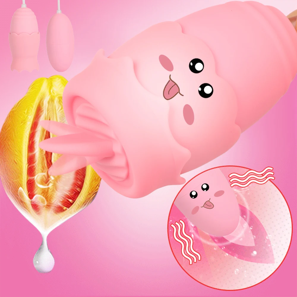 Вибратор на присоске для языка массажер увеличения груди стимулятор стимуляции