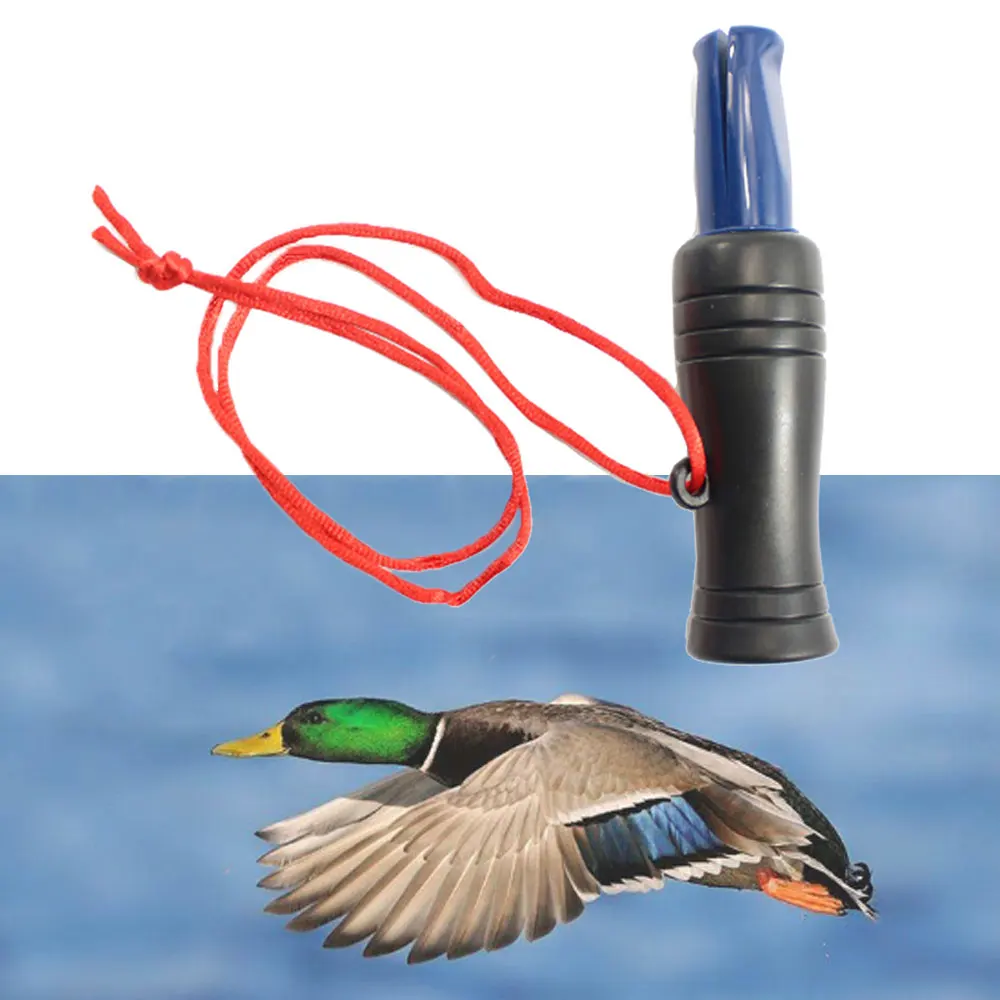 Outdoor Hunting Whistle PVC Duck Pheasant Mallard Wild Bird Goose Caller Voice Hunting Decoys Hunter Hunting Accessory Equipment