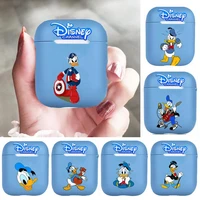 donald duckpattern case for airpods pro 12 cover protective earphone cases headphones funda protective for airpods coque