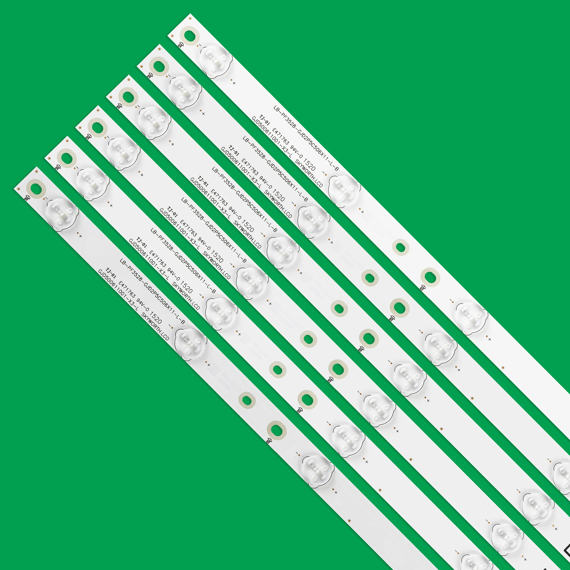 led backlight for aoc 50 tv le50d666080 tpt500j1 le8 v5 yx 50018014 500tt26 v4 500tt25 v5 50pfl6340t3 50pfh5300 ld50p03q free global shipping