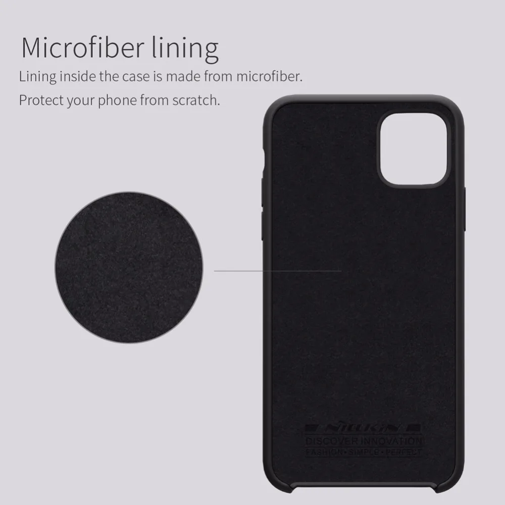 10 шт./лот защитный чехол Nillkin Flex Pure для iphone 11 pro 5,8 дюймов жидкий силиконовый резиновый противоударный чехол для телефона
