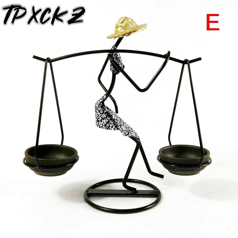 

New Iron Candlestick Kaarshouder Restaurant Romantische Kandelaar Kerst Ijzer Keuken Halloween Home Party Bar Decoration Product