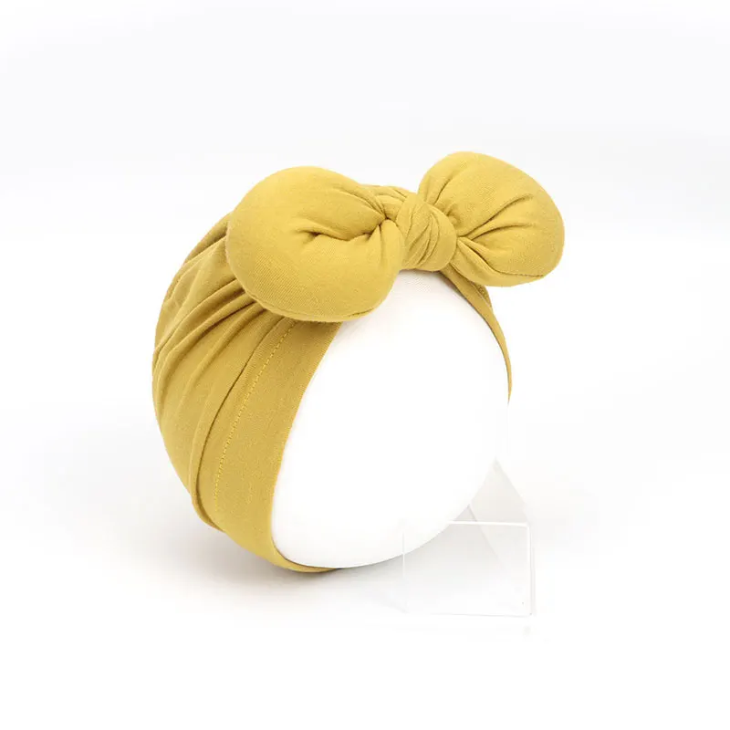 Милая большая детская шапка для новорожденных = Детская тюрбан мягкие яркие