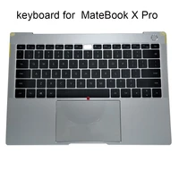 new english keyboard backlight for huawei matebook x pro mach w19 w19c w29bl w29 w29c us qwerty keyboards touchpad upper case