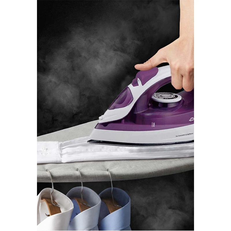 

Portable Mini Electric Garment Steamer Steam Iron for Clothing Iron Adjustable Ceramic Soleplate Iron