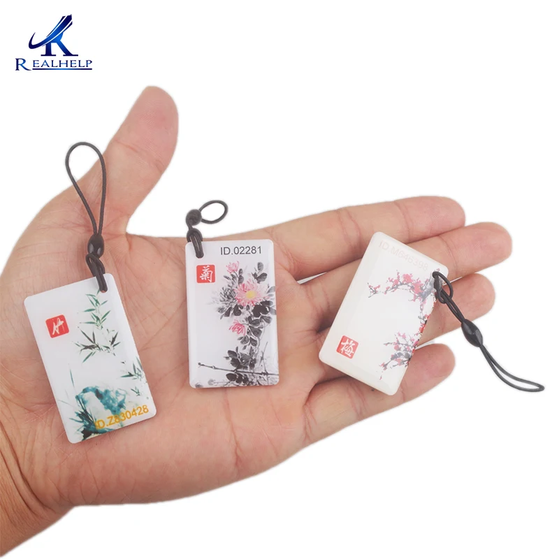 Карта Keytag для ключа замка двери 125 кГц проксимити идентификатор Токен