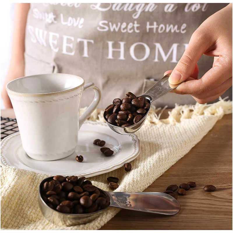 1 шт. 15/30 мл мерная ложечка для кофе из нержавеющей стали молотый Чай Кофе Совок