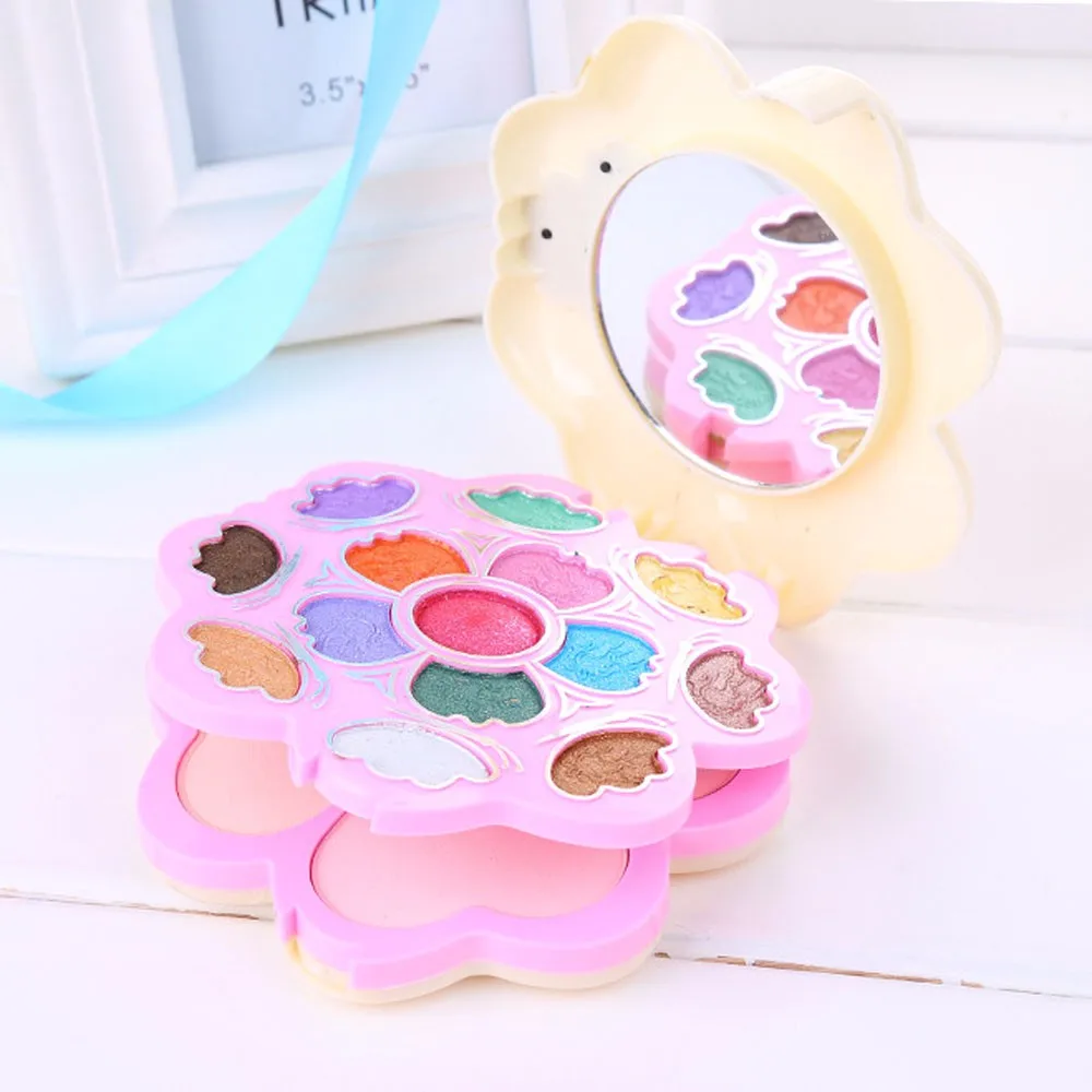 Портативные 5 цветов палета де Сомбра Металлические Блестящие дымчатые глаза