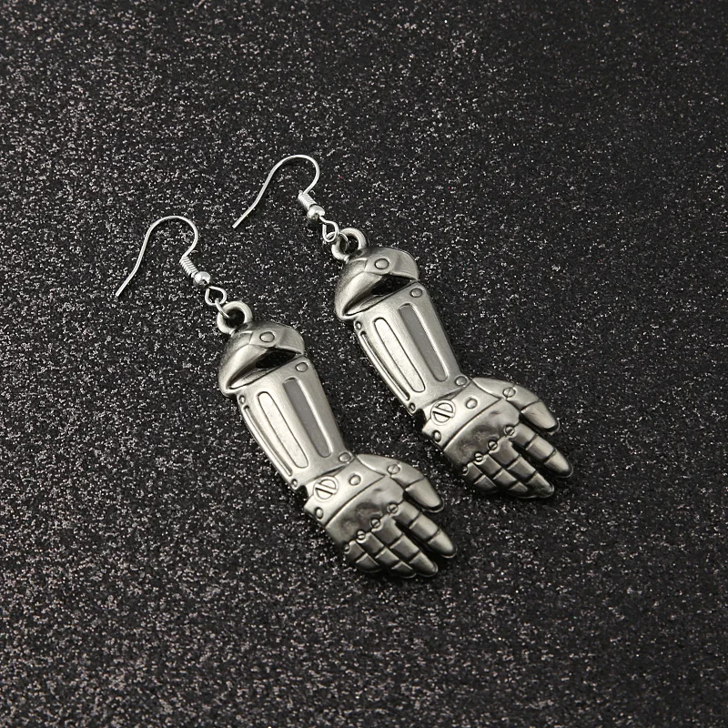 Цельнометаллические серьги-капли Alchemist для женщин и мужчин аниме ювелирные