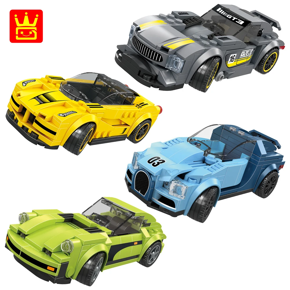 Городской автомобиль скорость чемпионов супер Гоночная машина набор