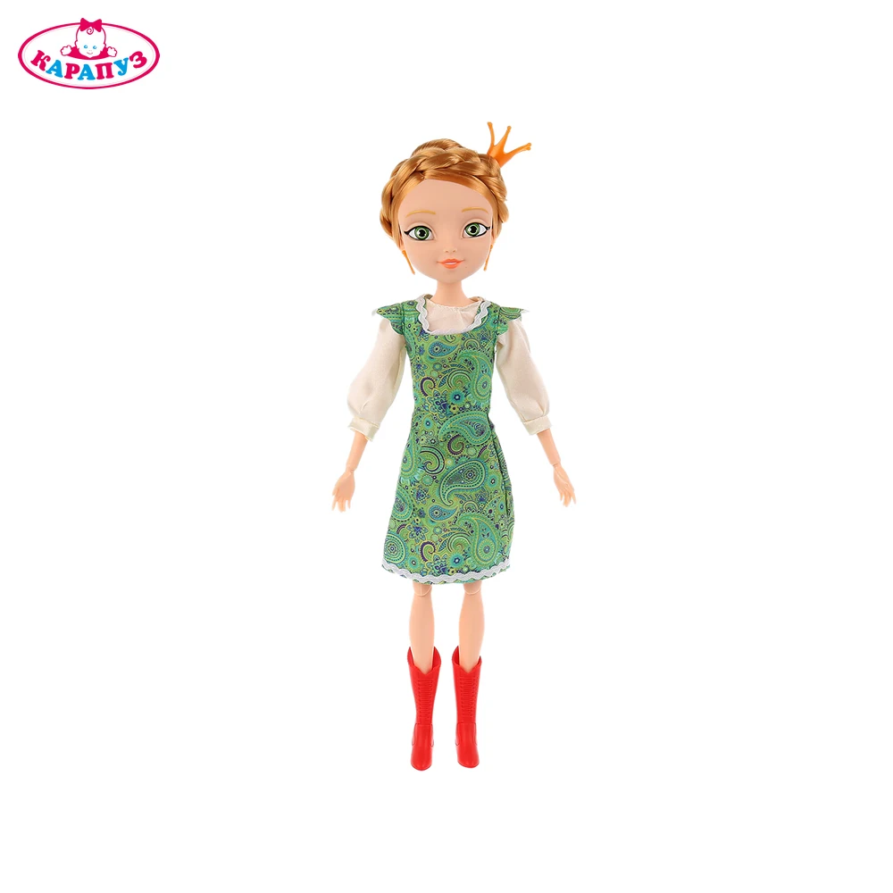 Кукла КАРАПУЗ Василиса 29 см мультсериал Царевны руки и ноги сгибаются 281064|Куклы| |