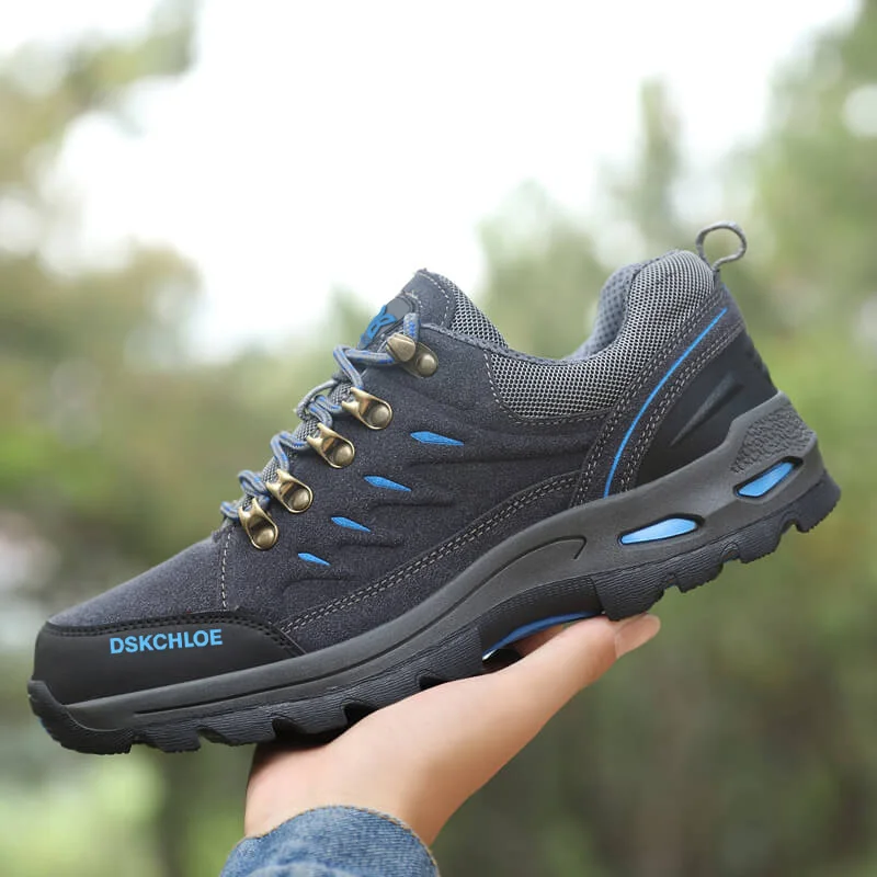 

Spring Autumn Men Hiking Shoes Breathable Mountain Sneakers for Men Outdoor Hiking Shoes Non-slip Rubber Shoes Male Climbing