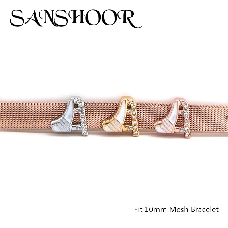 Саншор украшения рождественские Ледовые коньки подвески для слайдов 10 мм