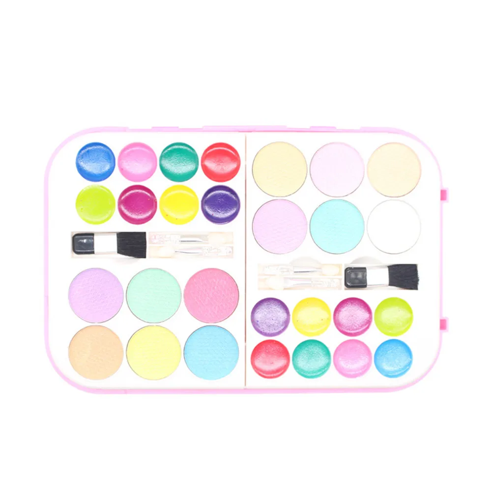 

Toys Children Water-soluble Cosmetics Set Nail Polish Makeup Princess Play House Girls Toys juguetes improved