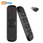 Пульт дистанционного управления Wechip W2 Pro Air Mouse с микрофоном и гироскопом, 2,4 ГГц
