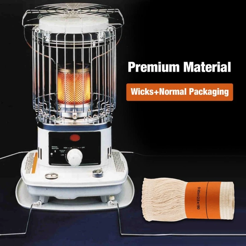 Фитиль для керосиновой печи нефтяной нагреватель фитили хлопковая пряжа