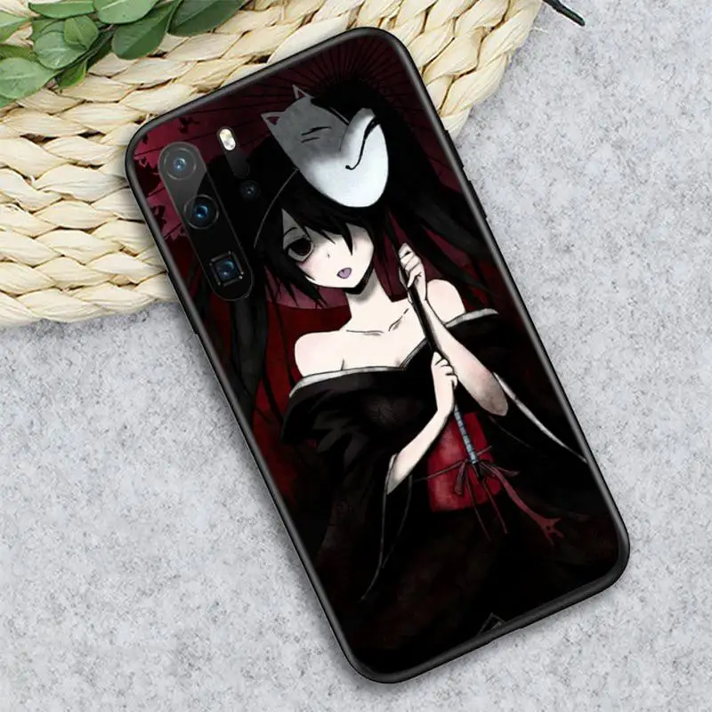 

Fox Japanese Style cartoon pattern Phone Case For Huawei honor Mate P 10 20 30 40 i 9 8 pro x Lite smart 2019 nova 5t