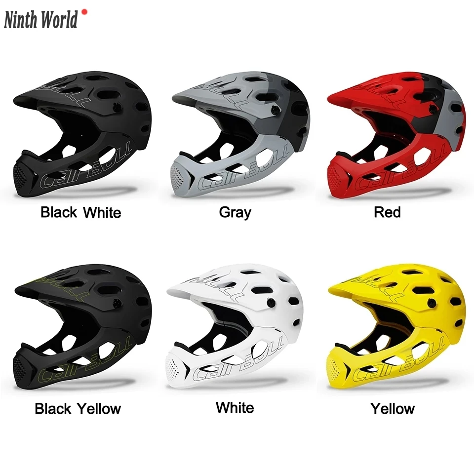 

Cairbull ALLCROSS 2021 new mountain cross-country bike full helmet extreme sports safety helmet brand new upgrade cycling black
