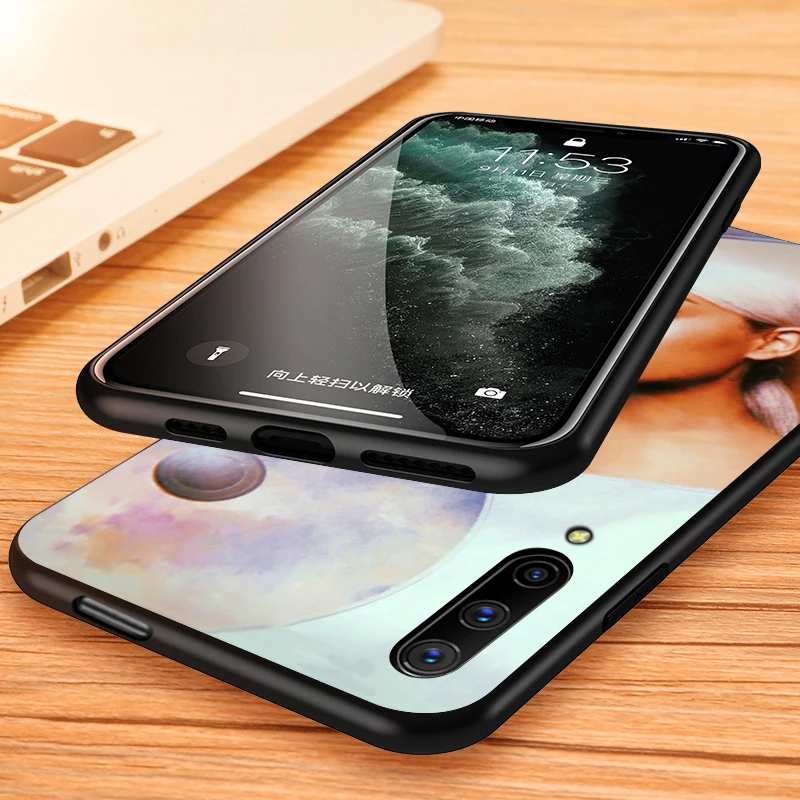 Black Soft TPU Cover Beauty Music Girl for Honor 9X 9 Lite 8S 8C 8X 8A 8 2019 2020 7A 7S 7C Pro Phone Case