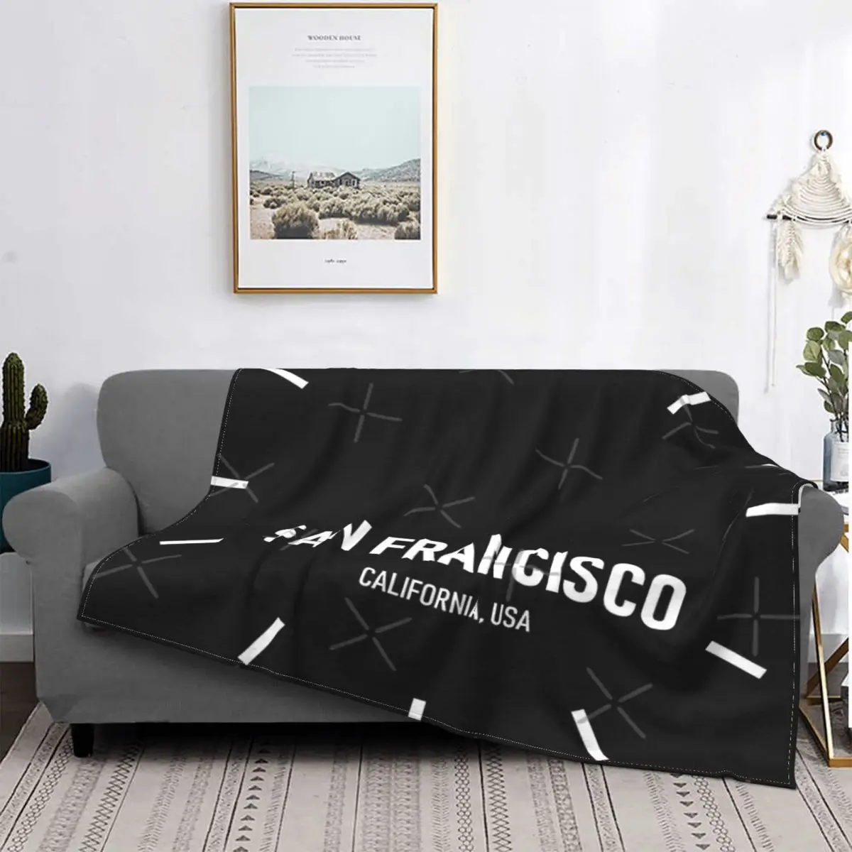 

Manta a cuadros para la cama, para la cama a cuadros colcha, Picnic, San Juan Time