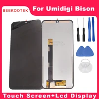 original new umidigi bison lcd display screen touch screen display digitizer assembly for umidigi bison cellphone