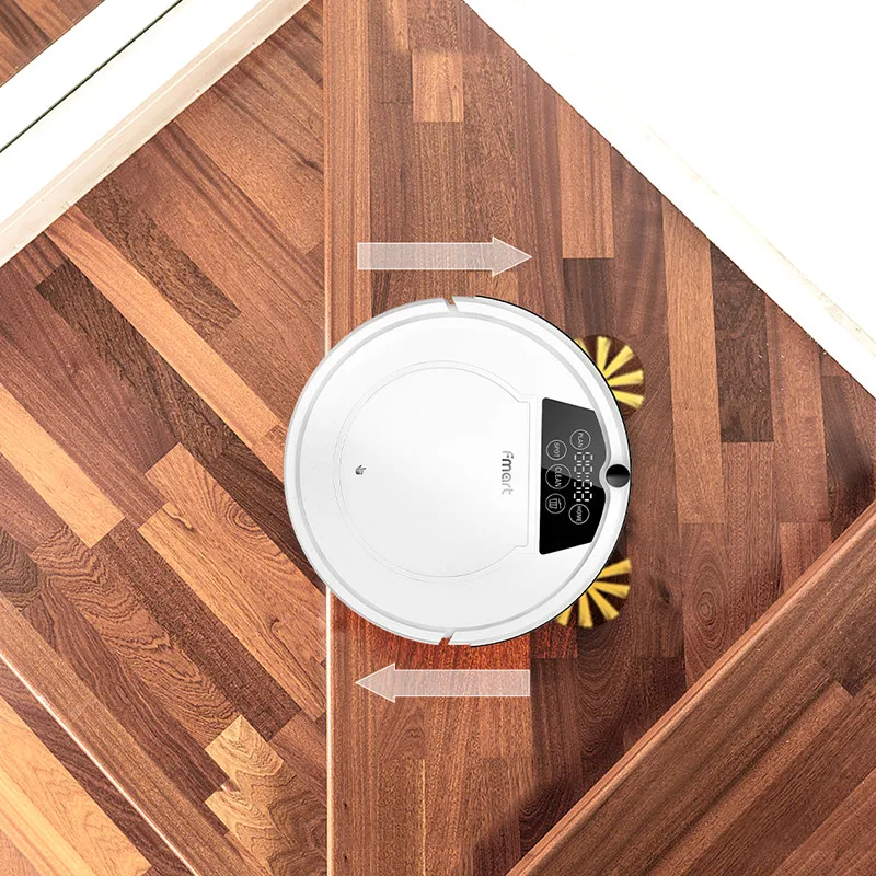 

Fmart Robot Vacuum Cleaner Sweep&Wet Mopping&Dry For Hard Floors&Carpet Run 120mins Auto Charging APP Control EU Warehouse