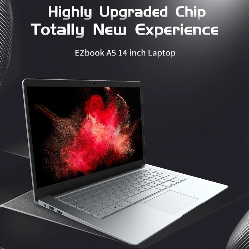 Jumper EZbook A5 14 дюймов ноутбук 1080P FHD Intel Cherry Trail Z8350 четырехъядерный 1 44 ГГц Windows 10 4 Гб