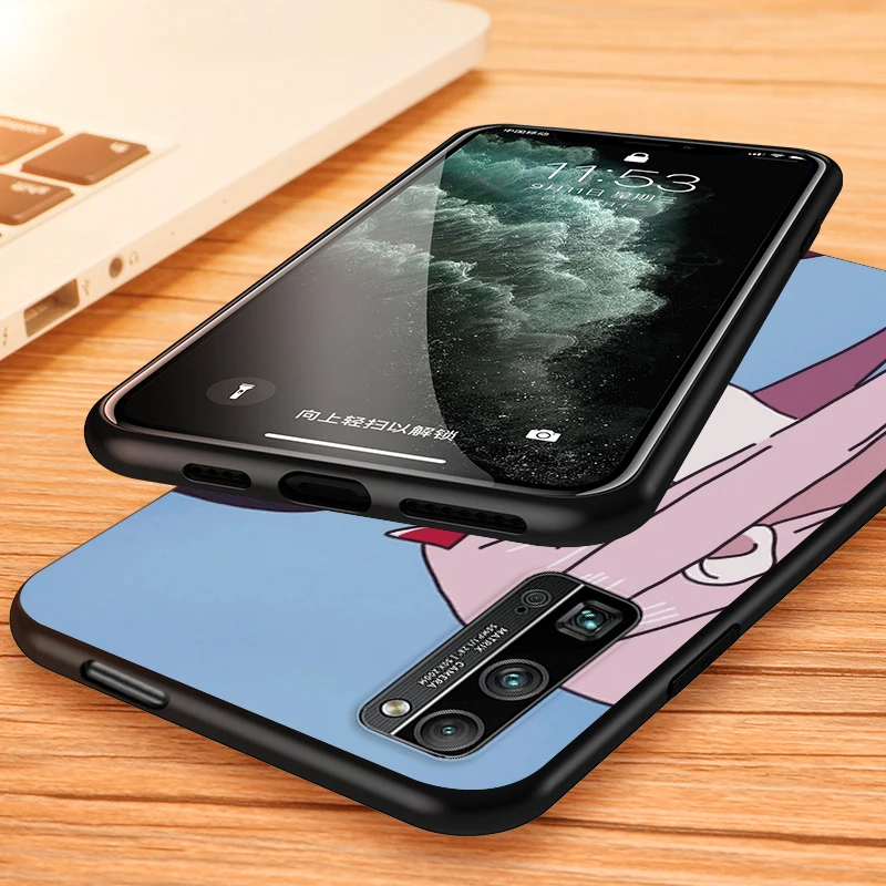 Мягкий Черный силиконовый чехол из ТПУ для Huawei Honor 50 30 20 10 V30 V20 X10 10X Lite Pro | Мобильные