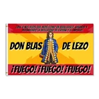 Флаг Испании, Испанская империя с крестом бордового цвета, Blas de Lezo Fire IFUEGO, баннер 3x5FT 100D, полиэстер
