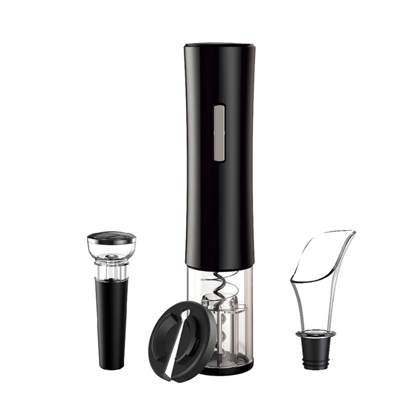 

Household ABS Dry Electric Type Electric Wine Opener 4-Piece Set, Wine Vacuum Stopper, Wine Bottle Opener, Wine Set