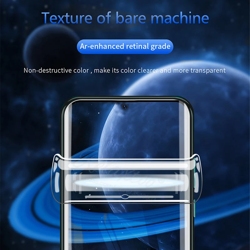 

3-1 Soft Hydrogel Film For samsung galaxy m31s sm-m315f Front+Back+Lens Full Screen Cover Protector on sumsung 31 s m 31s m315f