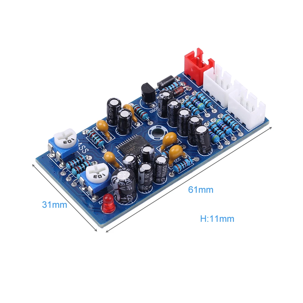 Предварительный тюнер предусилитель с 3D-эффектом ревербератор процессор