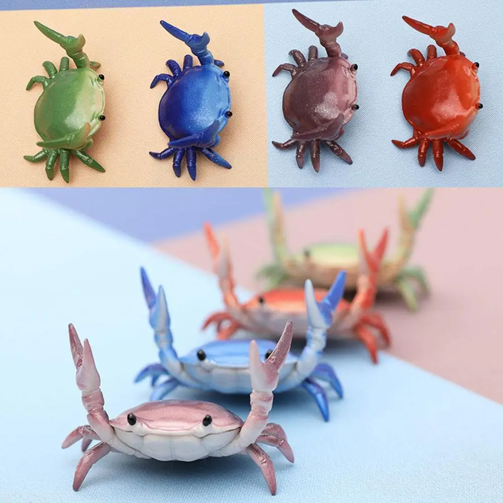 

2022 New Japanese Cute Crab Pen Holder Weightlifting Bracket Rack Crabs Holder Storage Penholder Stationery Gift P W3b5