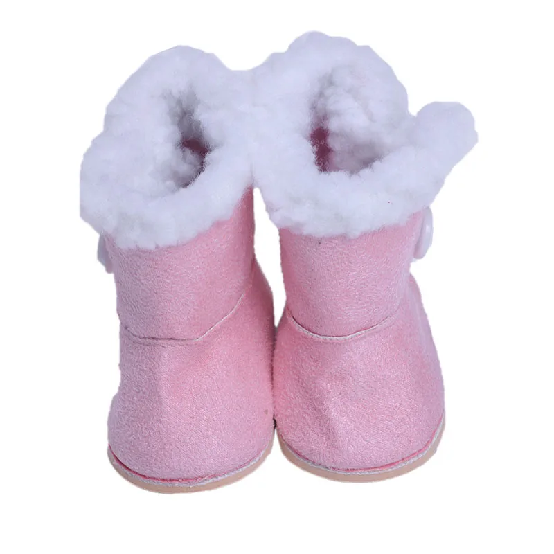 7 см кукла обувь зимние сапоги из плюша панда Для девочек 18 дюймов American & 43 для - Фото №1
