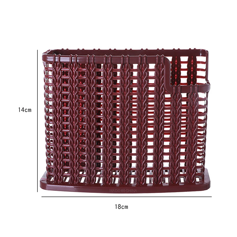 1 шт. Бытовая пластиковая полка для слива кухонные столовые приборы контейнер