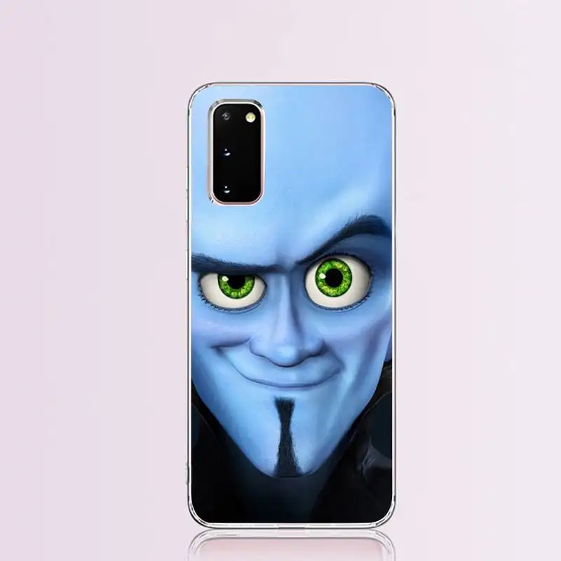 Мягкий черный чехол для телефона CUTEWANAN Animation Movie Megamind Samsung S9 plus S5 S6 S7 edge S8 S10 |