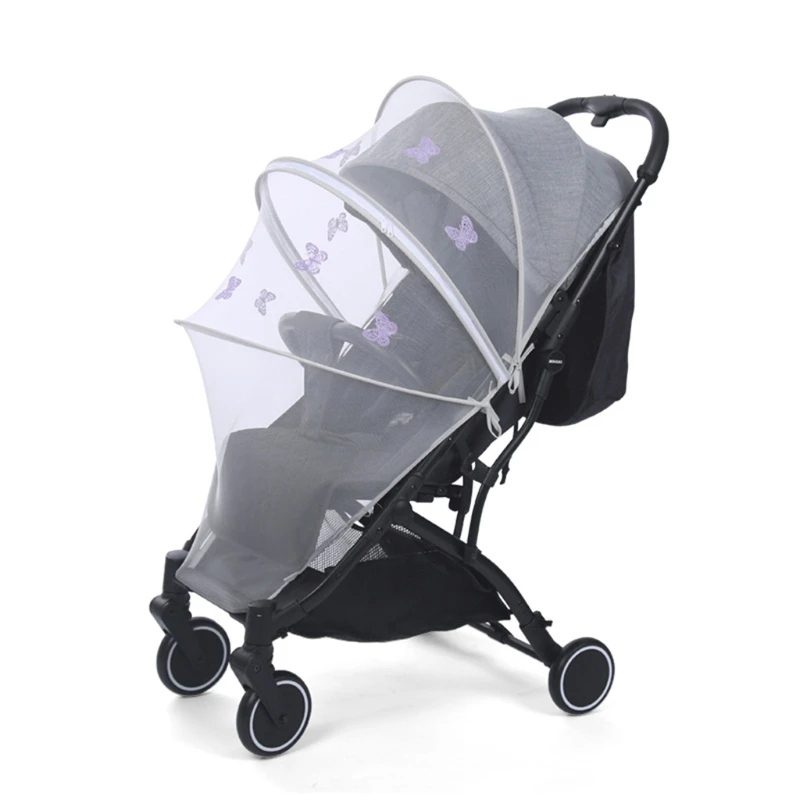Universal Baby Stroller Pushchair Mosquito Insect Shield Net Safe Infants Protection Mesh Accessories | Мать и ребенок