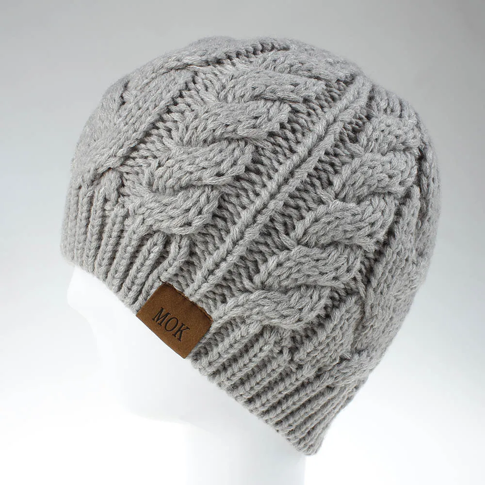 Зима женский хвостик грязная шапка Beanie Шапка мягкая вязаная теплая Осенняя уличная Спортивная повседневная шапка куполообразная вязаный головной убор