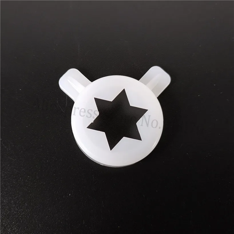 Soft Ice Cream Modeling Cap Hexagram Star Shaped Moulding Lid Spare Part of Maker Nozzle Accessory 29mm Inner Diameter | Бытовая