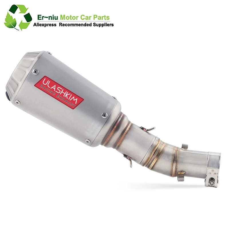 

Free Shipping Motorcycle Exhaust Muffler slip on for kawasaki ER6N ER6F 2012-2016 VERSYS650 2015-2017 NINJA650 Z650R 2017-2020