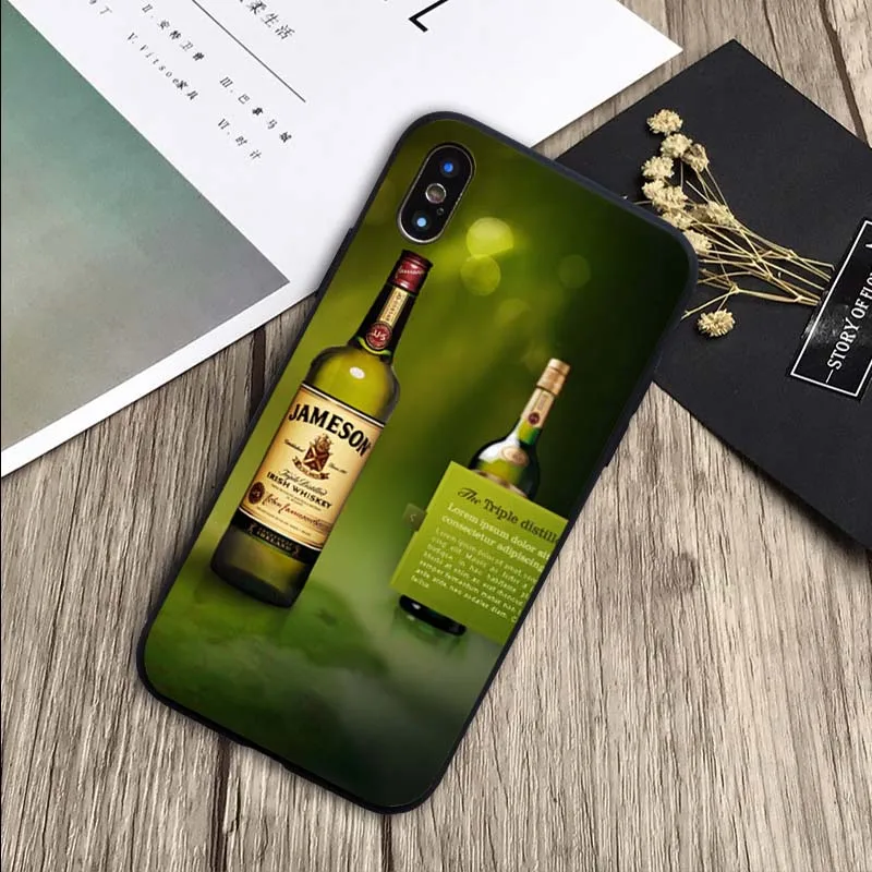 Чехол Jameson Irish Whiskey из мягкого силикона черного ТПУ для телефона чехол для iPhone 6 6plus 7 8 plus 5 5S SE X XR XS Max - Цвет: H19071108-10.jpg