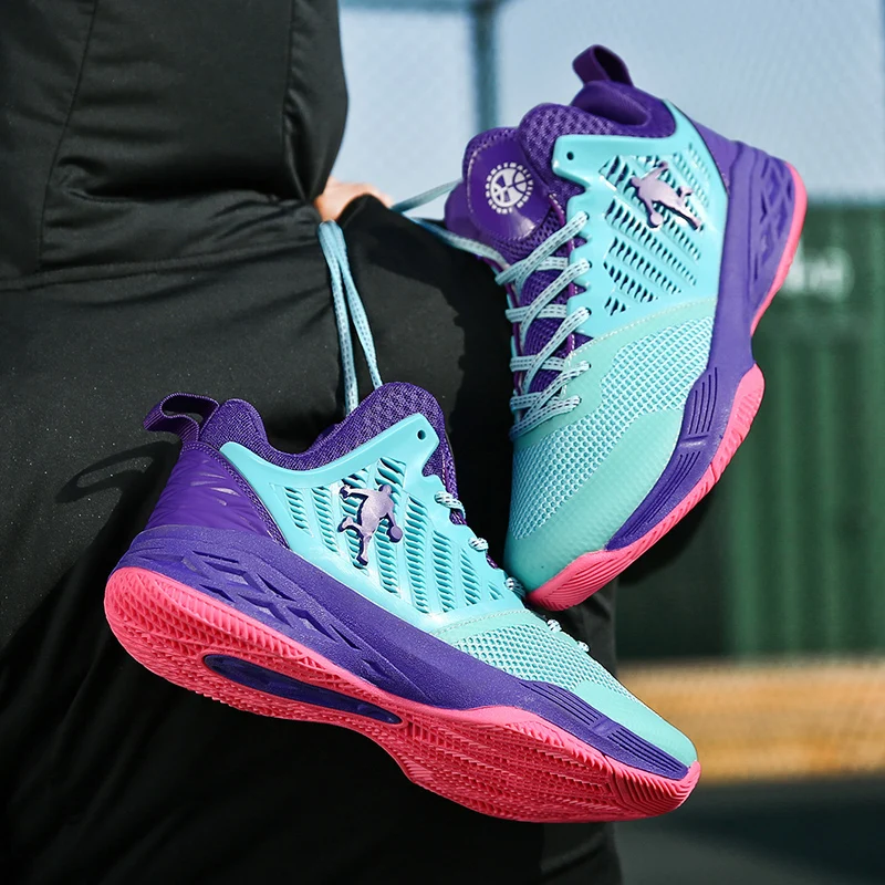 Новинка 2019 дышащая Баскетбольная обувь модная баскетбольная одежда кроссовки