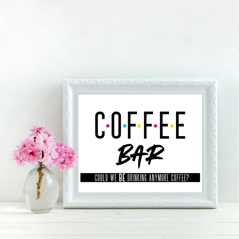 Друзья ТВ-шоу холст художественные плакаты принты тематические принадлежности