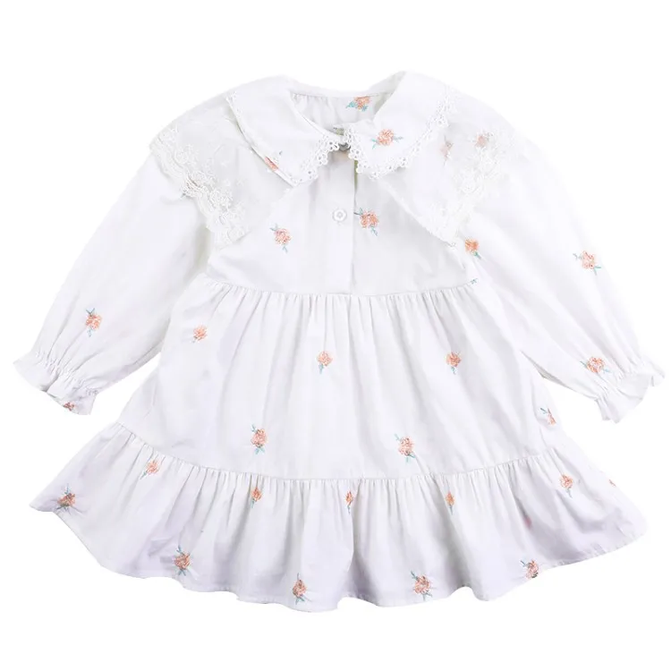 

2021 Summer Children's Clothes Girls Dresses Kids'baby Girl Dress Casual Knee-Length Elegant Evening Dresses Long Sukienka