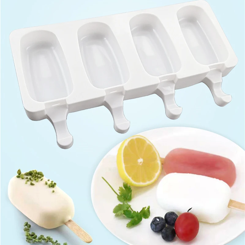 

DIY Ice Cube Tray Silicones Magnum Silicone Mold Ice Cube Maker Mould Forms For Ice Silicone Glacon Molds Easy-Release