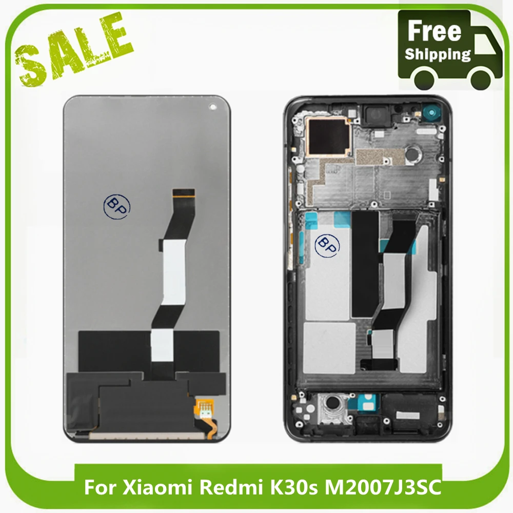 

100% протестированный ЖК-экран для Xiaomi Redmi K30s, ЖК-дисплей с сенсорным экраном и дигитайзером в сборе, экран для Redmi K30s, M2007J3SC