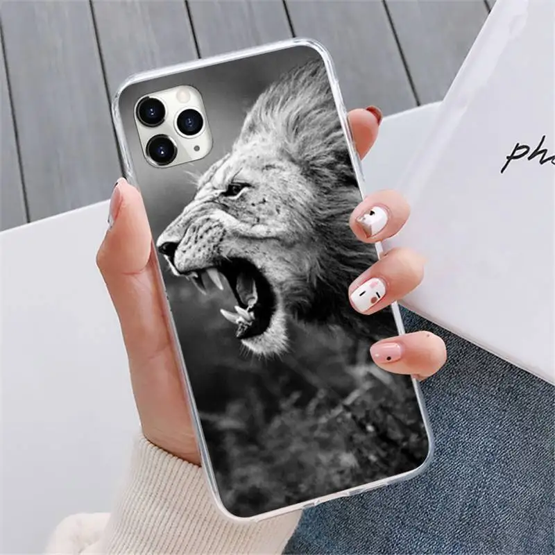 

lion2 Phone Cases For iphone 12 5 5s 5c se 6 6s 7 8 plus x xs xr 11 pro max mini