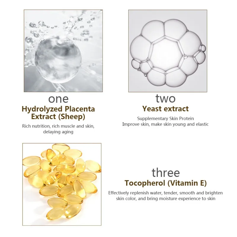 Увлажняющая сыворотка для глаз с экстрактом дрожжей витамина Е Бережный Уход за