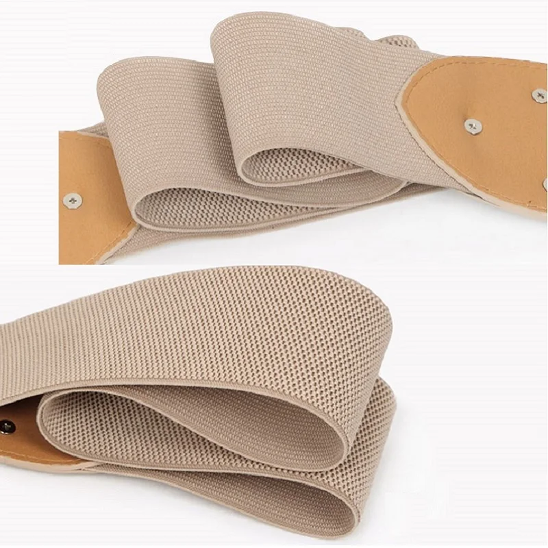 

New Designer Dress Cummerbund Women PU Leather WaistBelts Wide Elastic Girdle Strap Fashion Retro Style Clothing Decoration